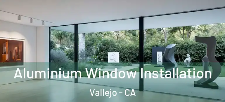  Aluminium Window Installation Vallejo - CA