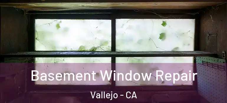  Basement Window Repair Vallejo - CA