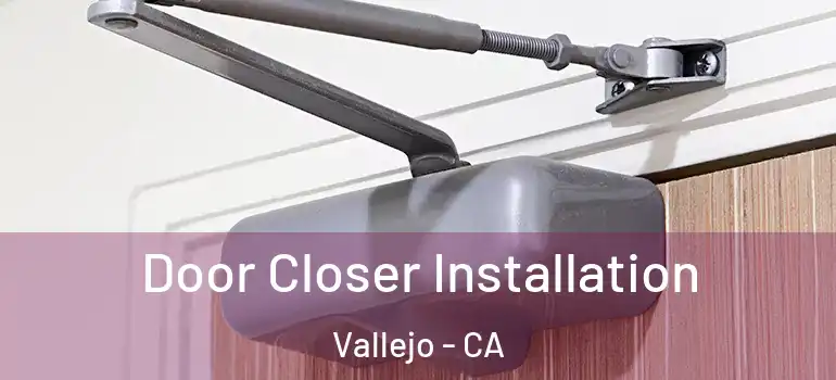  Door Closer Installation Vallejo - CA
