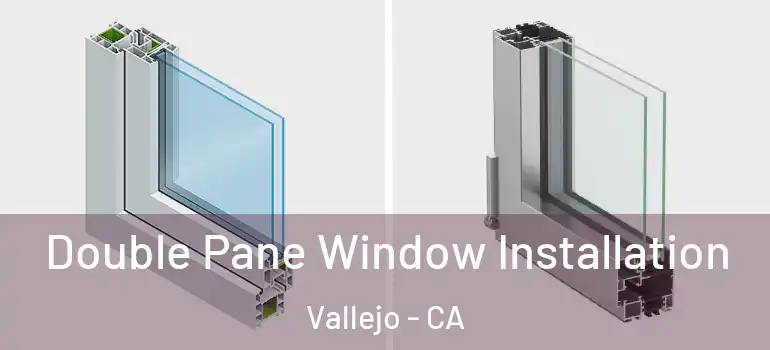  Double Pane Window Installation Vallejo - CA