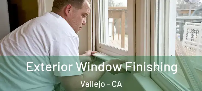  Exterior Window Finishing Vallejo - CA