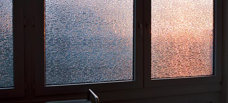 Frosted Glass Window Replacement in Vallejo, CA