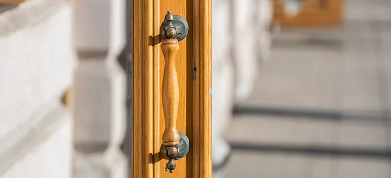Wooden Pull Bar Installation in Vallejo, CA