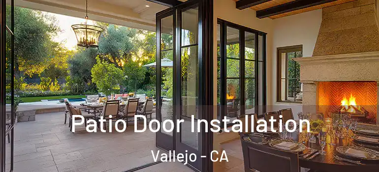  Patio Door Installation Vallejo - CA