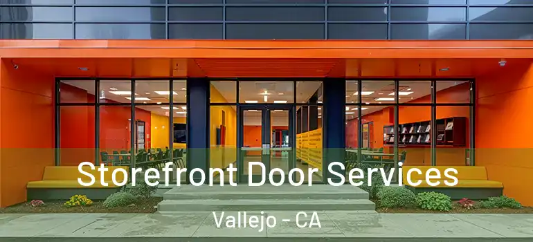  Storefront Door Services Vallejo - CA