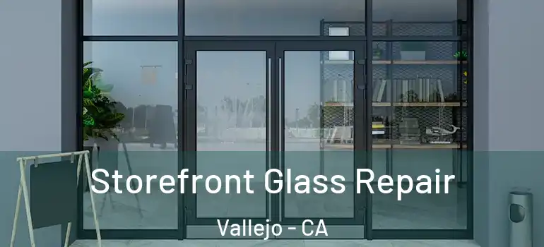  Storefront Glass Repair Vallejo - CA