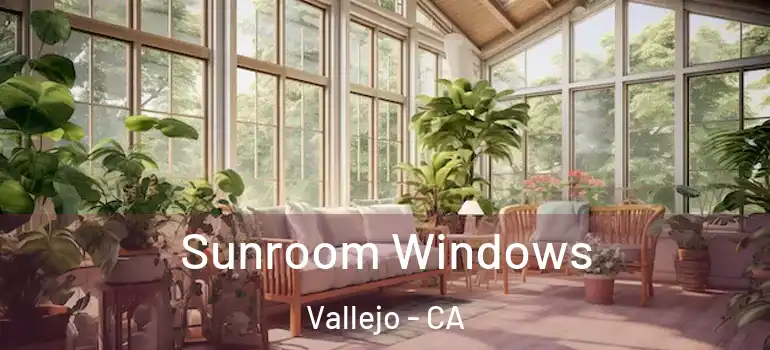  Sunroom Windows Vallejo - CA