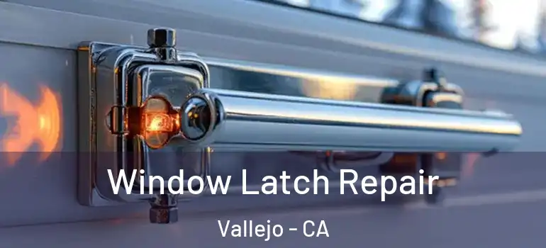  Window Latch Repair Vallejo - CA