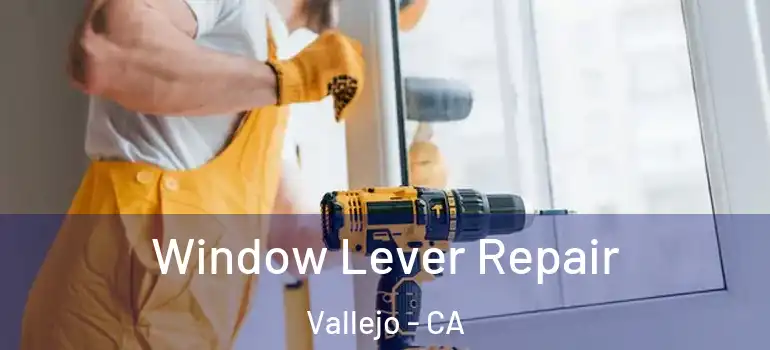  Window Lever Repair Vallejo - CA